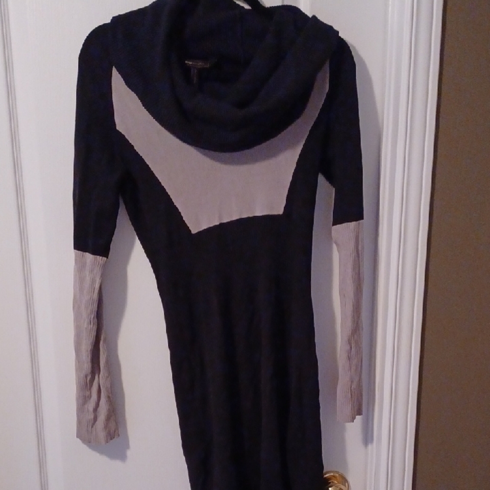 BCBGMaxAzria Black Sweater Dress
